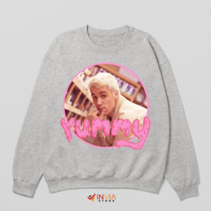 Bieber Fever Flavor Yummy Hits Sport Grey Sweatshirt