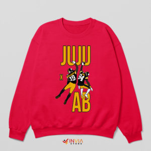 Black and Yellow Legends JuJu x AB Red Sweatshirt