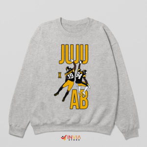 Black and Yellow Legends JuJu x AB Sport Grey Sweatshirt