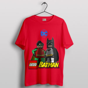 Blockbuster Vigilante The Batman LEGO Red T-Shirt