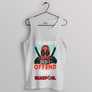 Breaking Hearts Not Walls Deadpool Sport Grey Tank Top