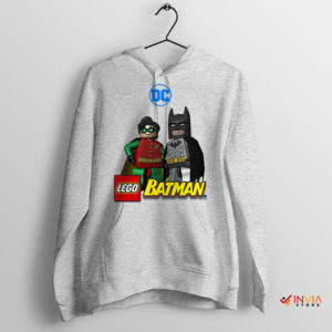 Building Justice The Batman LEGO Fan Art Sport Grey Hoodie