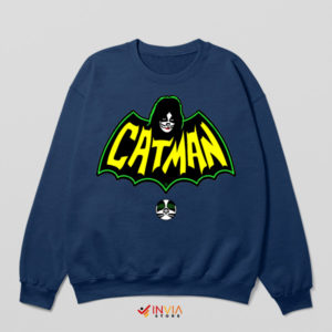 Catman's Anthem The Batman Symbol Navy Sweatshirt