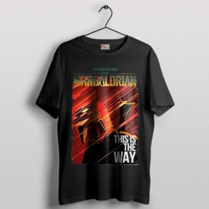 Celestial Sketches The Mandalorian Black T-Shirt