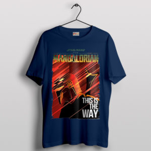 Celestial Sketches The Mandalorian Navy T-Shirt