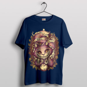 Cheshire Cat Magic in Every Smile Navy T-Shirt