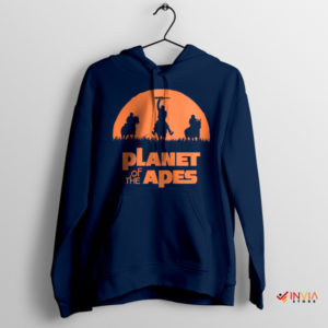 Classic War for the Planet of the Apes Navy Hoodie