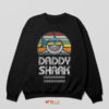 Daddy Shark Retro Jam Doo Doo Doo Sweatshirt