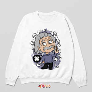 Einstein in Miniature Chibi Genius Sweatshirt