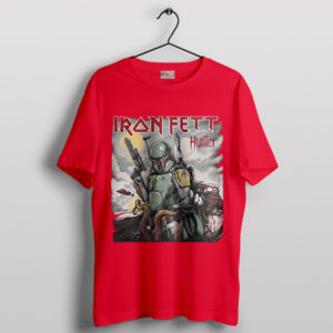 Fear of the Dark Iron Boba Fett Red T-Shirt