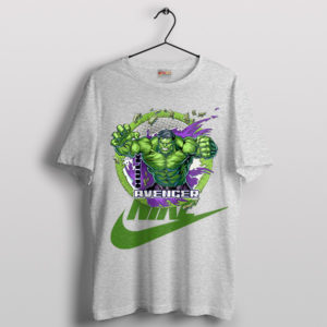 Green Goliath Edition Hulk Avengers Spot Grey T-Shirt