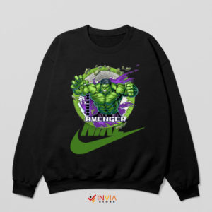 Hulk Power Play Nike Avengers Black Sweatshirt