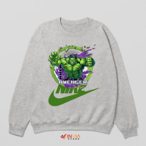 Hulk Power Play Nike Avengers Sprot Grey Sweatshirt