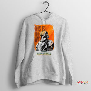 Journey Mando This Is The Way Sport Grey Hoodie