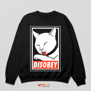 Kitty Anarchy The Disobey Cat Sweatshirt