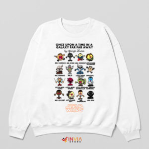 Little Miss Mr. Men in the Star Wars Sweatshirt