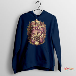 Mad Hatter's Companion Cheshire Cat Navy Hoodie