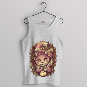 Madly Smiling Cheshire Cat Alice Tank Top