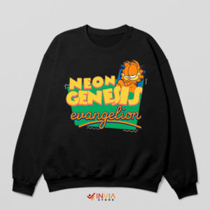 Mecha Kitty Madness Garfield Black Sweatshirt