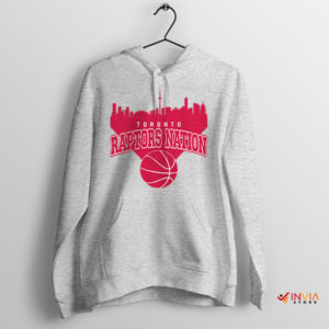 Metropolis Toronto Raptors Nation Sport Grey Hoodie