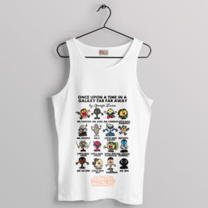 Mini Jedi Chronicles Little Miss Mr Men Tank Top