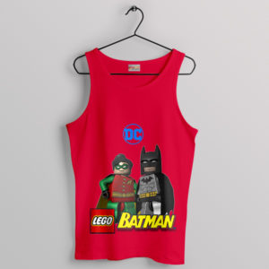 Minifigure Masterpiece The Batman LEGO Red Tank Top