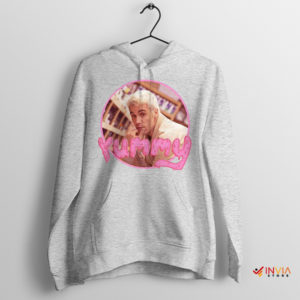 Musical Treat Justin Bieber Yummy Sport Grey Hoodie