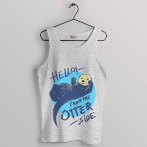 Panda Cute from The Otter Side Sport Grey Tank Top