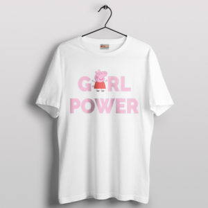 Peppa Positivity Girl Power Piggy White T-Shirt