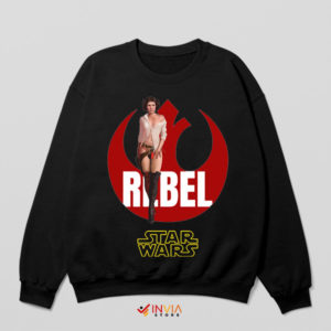 Princess of the Rebellion Leia Sexy Black Sweatshirt