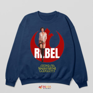 Princess of the Rebellion Leia Sexy Navy Sweatshirt