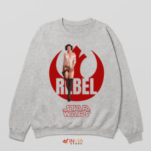 Princess of the Rebellion Leia Sexy Sport Grey Sweatshirt