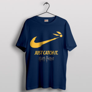 Quidditch Quest Just Catch It Harry Navy T-Shirt