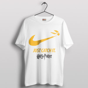 Quidditch Quest Just Catch It Harry White T-Shirt