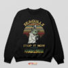 Retro Epic Battle Seagulls Meme Sweatshirt