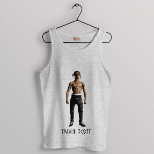 Ride the Wave Travis Scott Rodeo Sport Grey Tank Top