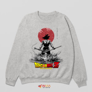 Saiyan Soul Goku Heart Warrior Sport Grey Sweatshirt