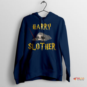 Slothamazing Adventures Harry Slother Navy Hoodie