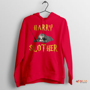 Slothamazing Adventures Harry Slother Red Hoodie