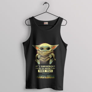 Small Yoda It's Dangerous To Go Alone Tank Top