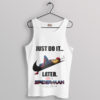 Snooze Just Do It Later Spider-Man Tank Top