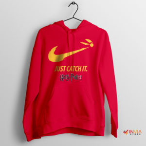 Sorcerer's Sprint Just Catch It Harry Red Hoodie