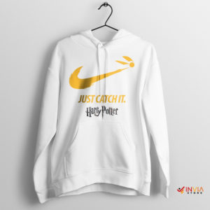 Sorcerer's Sprint Just Catch It Harry White Hoodie