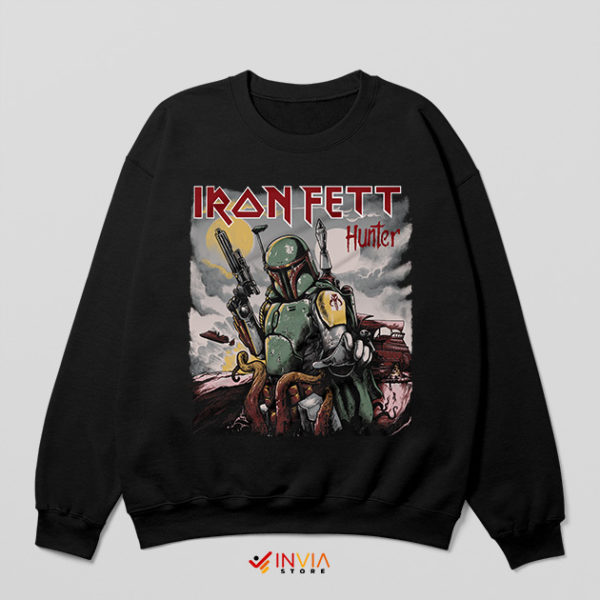 Star Wars Iron Maiden Boba Fett Sweatshirt