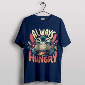 Stitch Appetite Adventures Always Hungry Navy T-Shirt