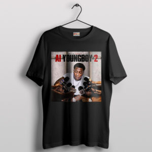 Street Style Revolution AI YoungBoy 2 Black T-Shirt