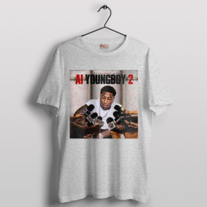 Street Style Revolution AI YoungBoy 2 Sport Grey T-Shirt