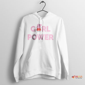 Strength Peppa Girl Power Revolution White Hoodie