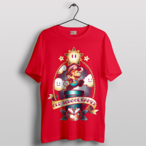 Super Mario Retro Odyssey Old School Red T-Shirt