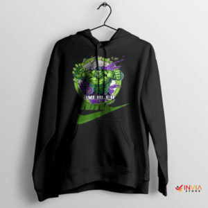 Swooshed Smasher Hulk Avengers Nike Black Hoodie